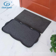 New water-absorbent non-slip disinfection floor mat with tray